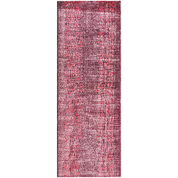 Vidal Tapis de laine 224x79 rouge Ultra Vintage