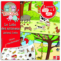 TOGA Loto des animaux - Jeu de société 