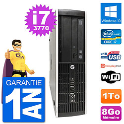 PC HP Compaq Pro 6300 SFF Intel i7-3770 RAM 8Go Disque Dur 1To Windows 10 Wifi · Occasion 