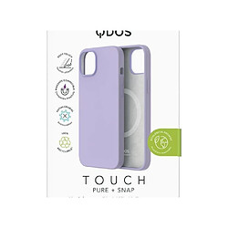 Avis QDOS Coque pour iPhone 14 Touch Pure avec Snap Compatible MagSafe Lavande