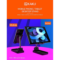 Avis iKaku KSC-386 Support de téléphone portable de bureau avec fonction de charge Qi 10 W Gris