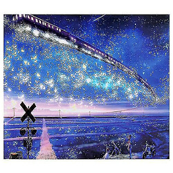 Universal 1000pcs Décompression Jigsaw Puzzles Puzzles Toys, train interstellaire