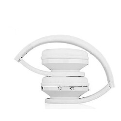 Acheter Universal Yyh casque stéréo Bluetooth Super Bass (blanc)