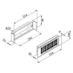 Kit boîtier et filtre à charbon - ym9744341303 - SILVERLINE