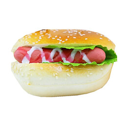 Wewoo Hamburger mignon Squishy Slow Rising Crème Parfumé Décompression Jouets Décoration Squeeze Enfants Jouet Saucisse Au Jambon 