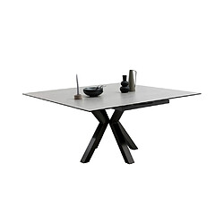 Acheter Inside 75 Table repas extensible PANINI 90(150) cm plateau céramique gris clair