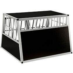 Acheter Helloshop26 Cage de transport pour chien double dos incliné sans cloison de séparation 3708146