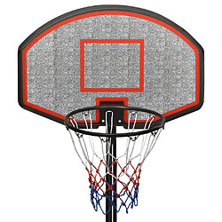 Acheter vidaXL Support de basket-ball Noir 237-307 cm Polyéthylène