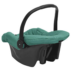 Avis vidaXL Siège d'auto pour bébé Vert 42x65x57 cm