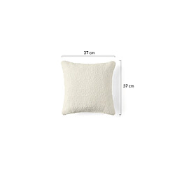 Acheter Lisa Design Rune - coussin - en tissu bouclette - 37x37 cm