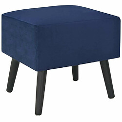 Avis Maison Chic Table de chevet,Table de nuit,Table d'appoint pour salon Bleu 40x35x40 cm Velours -MN33513