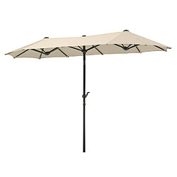 Avis Schneider 746-02 Parasol Salerno Rectangulaire, Naturel, 300 x 150 cm