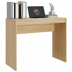 Acheter Maison Chic Bureau,Table de travail,bureau de travail pour chambre Chêne sonoma 90x40x72 cm Bois d'ingénierie -GKD18067