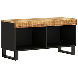 Maison Chic Meuble TV scandinave - Banc TV pour salon 85x33x43,5 cm bois massif de manguier -MN43544