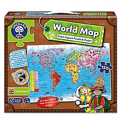 Orchard Toys World Map Jigsaw Puzzle and Poster 