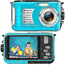 Universal Appareil photo étanche sous-marine sous caméra Full HD 1080p 30 MP enregistreur vidéo 16x Zoom numérique 10 pi Caméra numérique imperméable pour la plongée en apnée