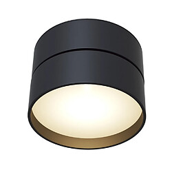 MAYTONI Downlight de plafond à LED intégré monté en surface noir