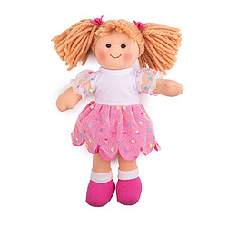 Bigjigs Toys Poupée douce Darcie, 28cm de haut