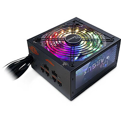 Intertech ARGUS Alimentation ATX Modulaire 650W - LED RGB 80+ Gold