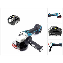 Makita DGA 504 M1 18 V Li-Ion Meuleuse sans fil Ø 125 mm brushless + 1x Batterie BL1840 4,0 Ah - sans Chargeur