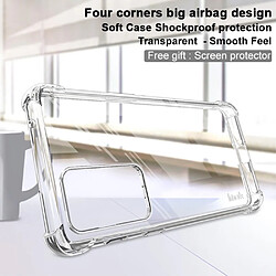 Coque en TPU IMAK airbags d'angle, flexible, transparent pour votre OnePlus 9RT 5G