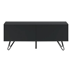 Acheter Helloshop26 Commode stylée meuble de rangement pratique à 2 portes 47 x 110 x 30 cm noir 03_0006823