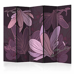 Paris Prix Paravent 5 Volets Dreamy Flowers 172x225cm