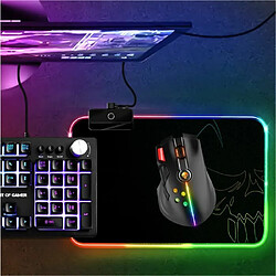 Souris Sans fil 2.4ghz rechargeable GAMER GAMING ELITE-M600 RGB SPIRIT OF GAMER Programmable Coque design nid d’abeille 4200DPI