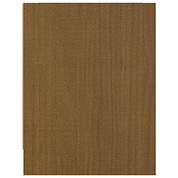 Acheter vidaXL Table de chevet Marron miel 40x30,5x40 cm Bois de pin massif