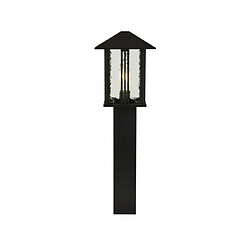 Searchlight Borne de jardin Venice Verre d'Aluminium Verre 1 ampoule 74cm