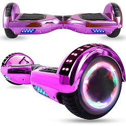 YOMME MOBILITÉ Hoverboard 6.5" Violet Chromé