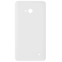 Wewoo Coque arrière blanc pour Microsoft Lumia 640 couvercle en plastique de surface arrière givré pièce détachée