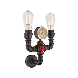 Globo Lighting Applique en Métal 26,7x24x15,8 cm Noir