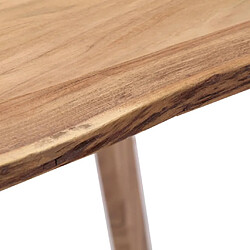 Acheter vidaXL Table de salle à manger 140x80x76 cm Bois d'acacia massif