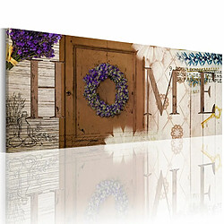 Paris Prix Tableau Imprimé Heather Wreath 45 x 135 cm