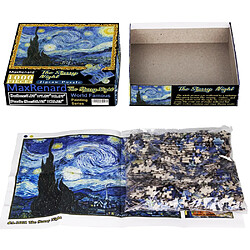 Universal Puzzle Pieces Van Gogh Nuit étoilée Puzzle de peinture en papier pour les jeux d'adultes