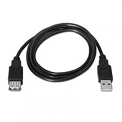 ? Câble USB 2.0 Type A/M vers USB Type A/H - 1,8 M · Noir pas cher