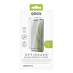 QDOS Verre Trempé pour Honor 90 5G OptiGuard Curve Transparent