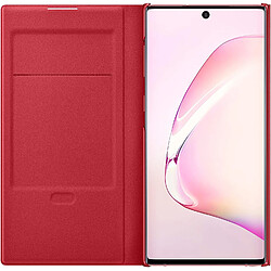 Avis Samsung LED View Cover Galaxy Note10 - Rouge