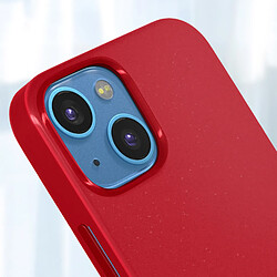 Coque iPhone 13 Mini Silicone Gel Effet Brillant Mercury rouge pas cher