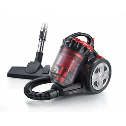 Ariete aspirateur sans Sac de 3L compact cyclonic 700W rouge noir