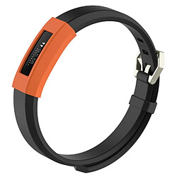 Wewoo Protection écran Dispositif portable intelligentétui de en silicone de couleur unie pour FITBIT Alta / HR Orange 