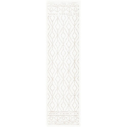 Hadorn Tapis 305x80 Blanc St. Gallen Folklore