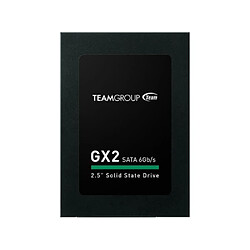 Team Group GX2 Disque Dur SSD Interne 1To 2.5" SATA III 530Mo/s Noir 