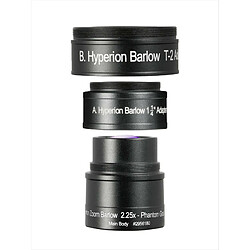 Baader Lentille de Barlow Hyperion zoom 2,25x