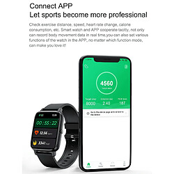 Acheter Yonis Montre Connectée IP67 Sommeil Oxygène Cardio