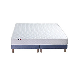 Avis Idliterie Ensemble Matelas accueil Latex 3 zones INITIAL - Bi Confort Mousse & Latex + Sommier - Made in France