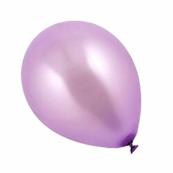 Paris Prix Lot de 10 Ballons Gonflables Métallisés 30cm Prune 