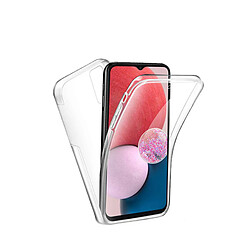 Couvrir la protection des chocs 3x1 à 360 ° Phonecare pour Samsung Galaxy A15 - Transparent 