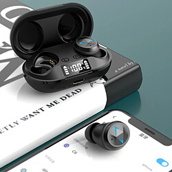 Avis Universal Écouteurs TWS Bluetooth 5.0 avec microphone, écran LED, bouchons d'oreille Bluetooth sans fil, écouteurs d'annulation de bruit étanche